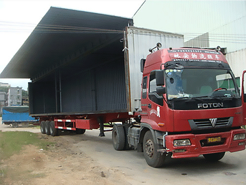 Wing opening hydraulic system