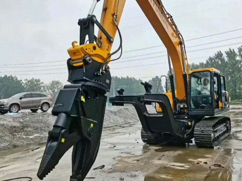 Single Hydraulic Cylinder Scrap Shear