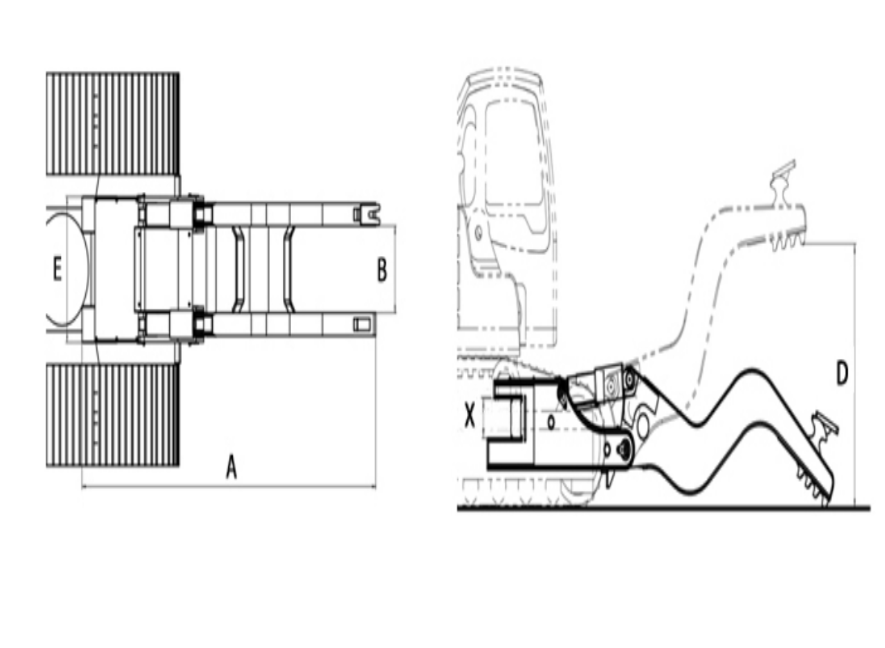 Excavator Press Frame