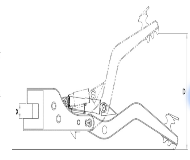 Excavator Press Frame