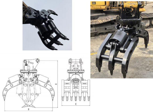 Hydraulic Grab