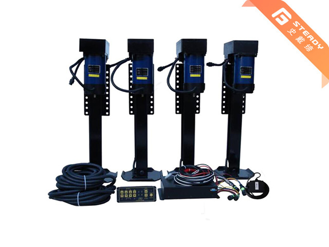 Hydraulic leveling support system