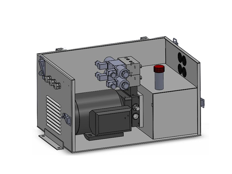 Small hydraulic power unit