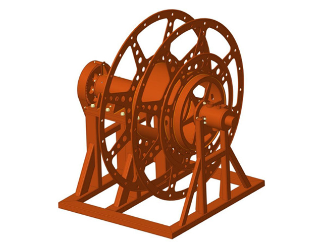 Cantilevered Hose Compound Reel