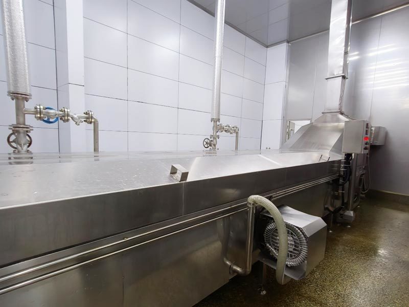 Blanching or Disinfection