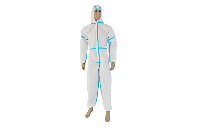 Protective clothing with strips
