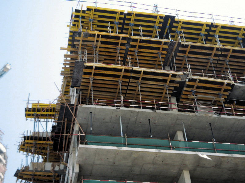 Transverse formwork Transverse formwork