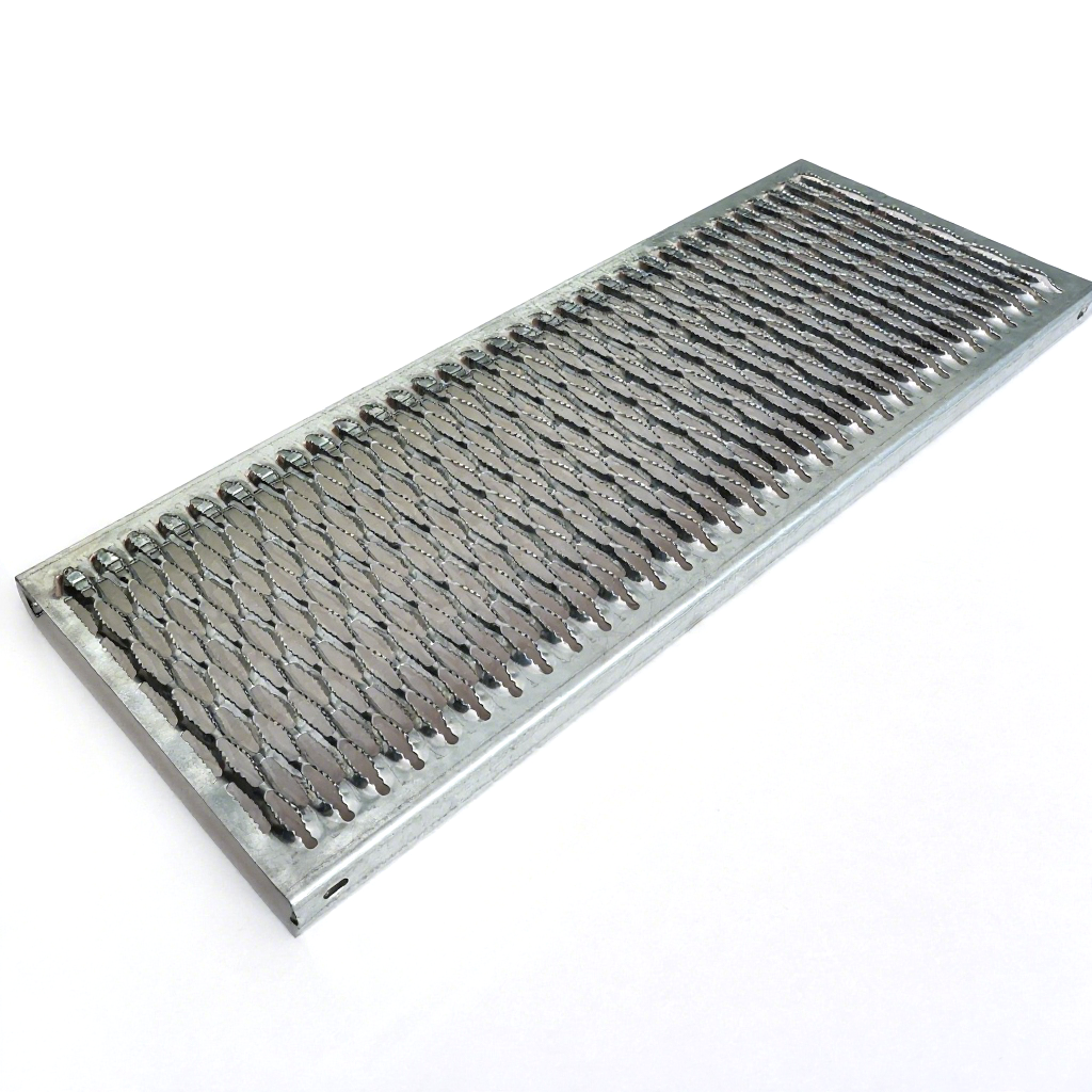 Anti Skid Walkway Grating With Crocodile Mouth Hole