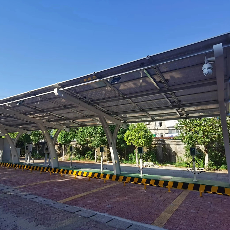 Solar Charging Carport Support