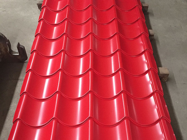 Color Coated Galvanized Corrugated Sheet