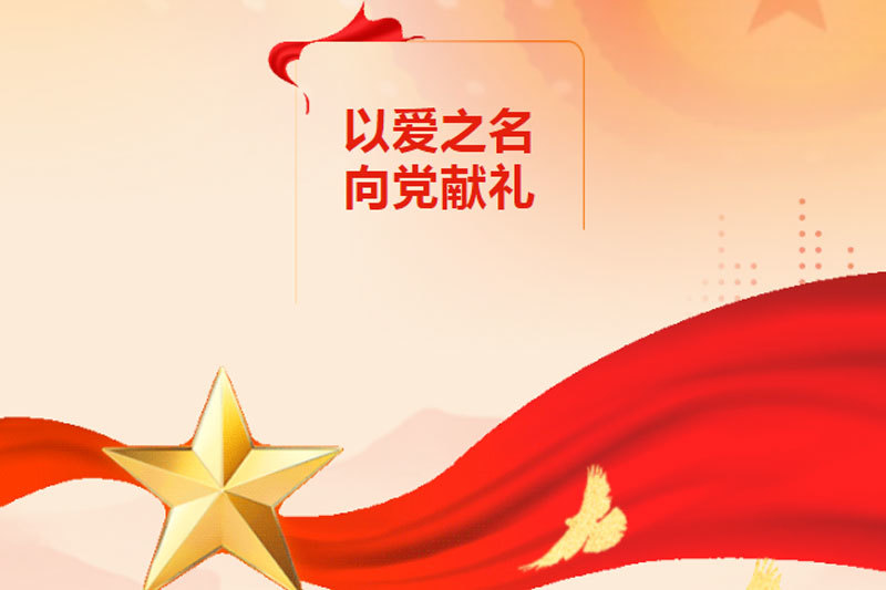 爱利斯党支部以爱之名 向党献礼
