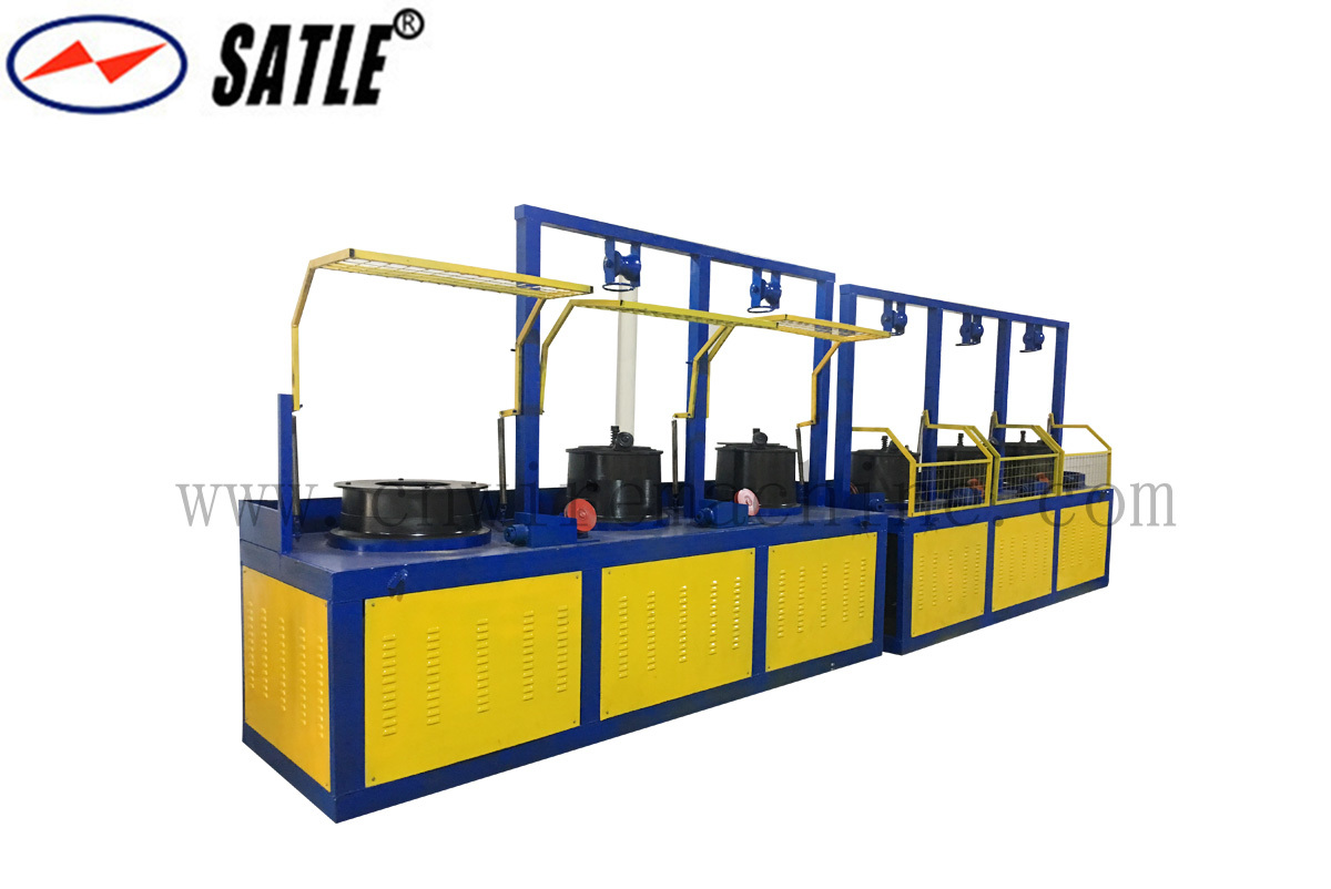 Automatic pure copper wire pulley drawing machine