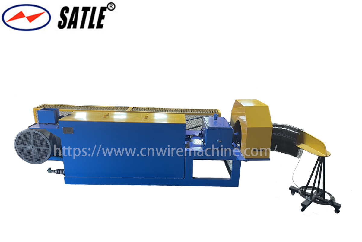 Elephant trunk type take-up integrated water tank wire drawing machine