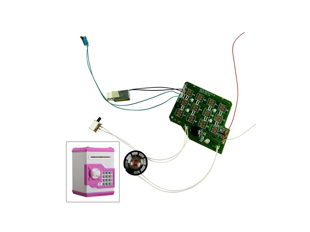customized manufacturer piggy bank toy pcba board sound pcb board toys music chip toy pcba circuit board