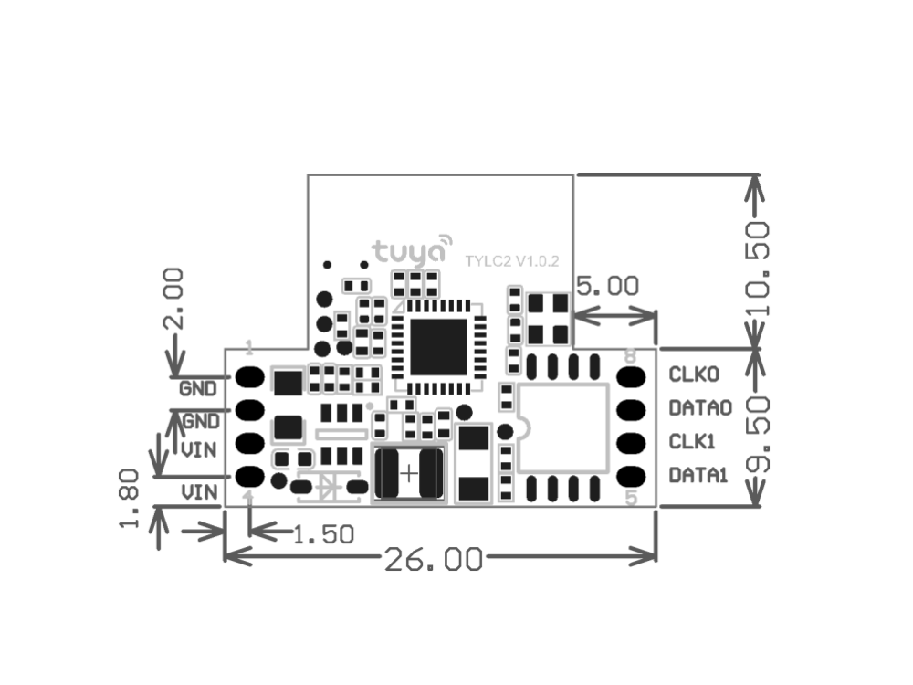 Tuya TYLC2 Wi-Fi module