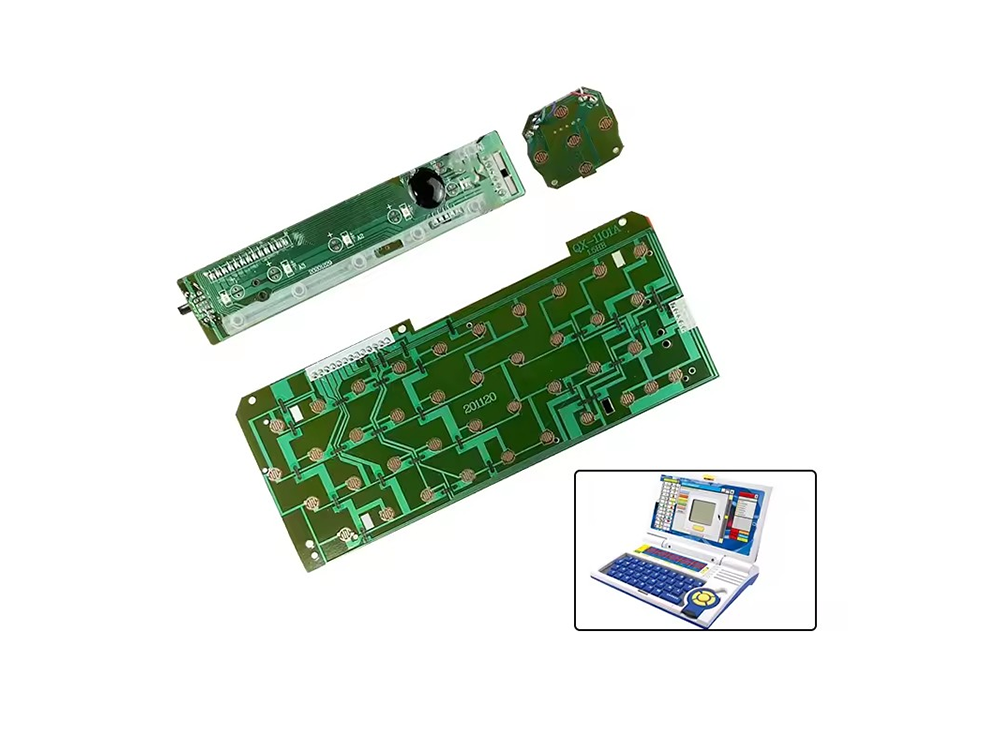 customized notebook circuit board Children's early education English learning machine laptop toy pcba board supplier