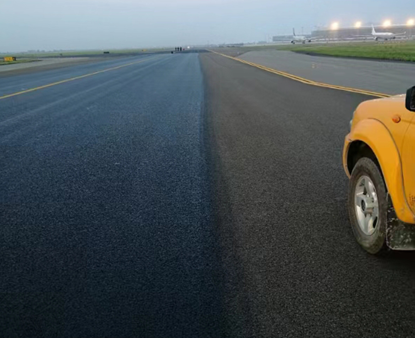 Airport fog seal