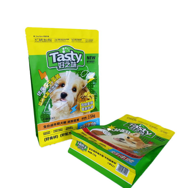 Tasty Dog Food Eight-Sided Seal Packaging Bag