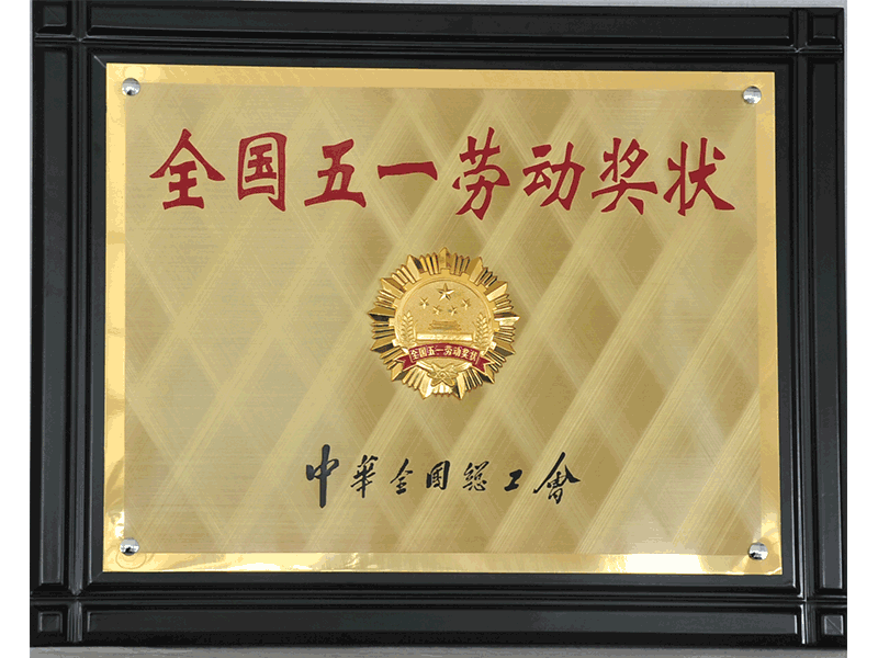 2006年全國(guó)五一勞動(dòng)獎(jiǎng)狀