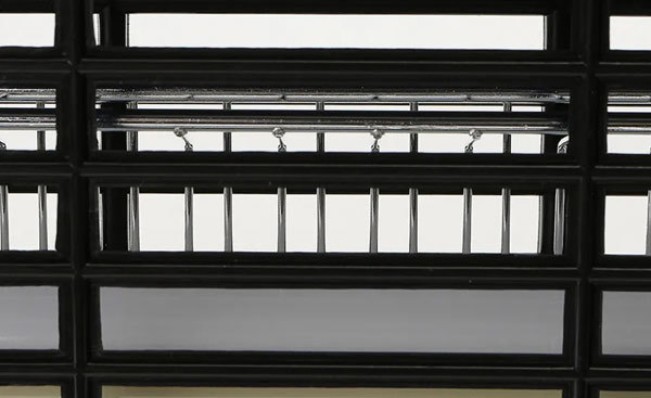 Mesh Grid Wire Basket Pop-Up Display Features