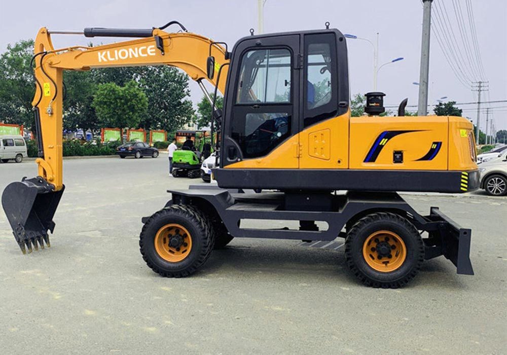 LK85 Wheel Excavator factory