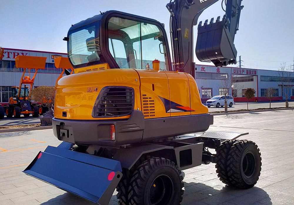 KL65-Wheel-excavator-factory