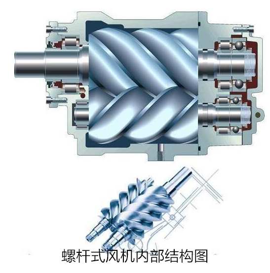 螺杆式风机内部结构