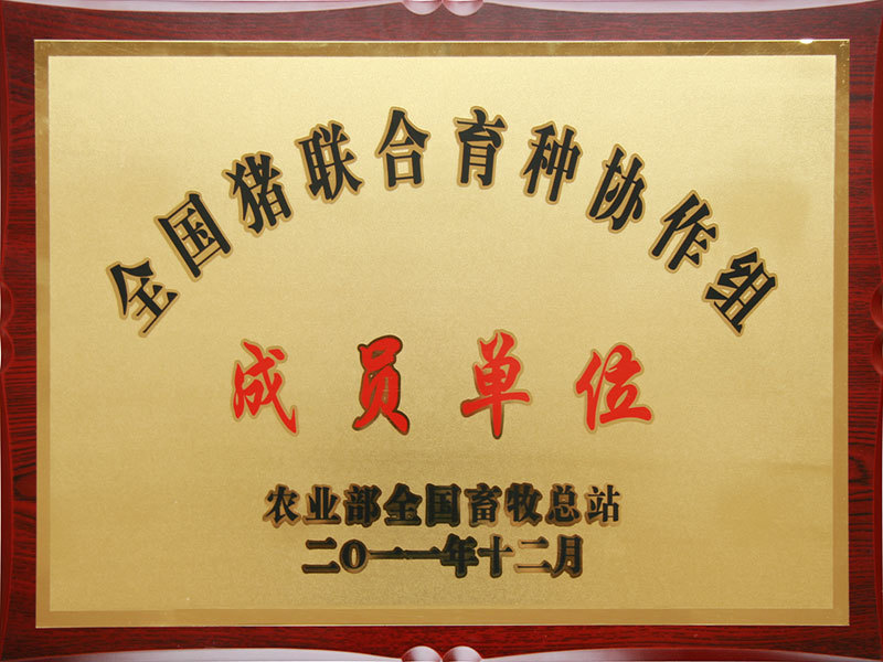 全國豬聯(lián)合育種協(xié)作組成員單位 全國豬聯(lián)合育種協(xié)作組成員單位