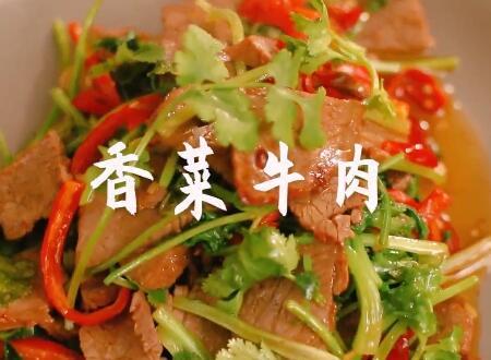 香菜牛肉 香菜牛肉