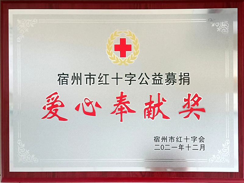 愛心奉獻獎