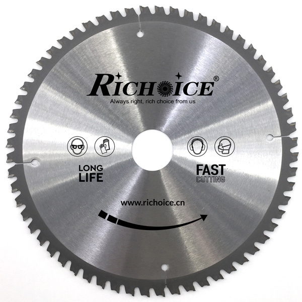 TCT Circular tungsten carbide tipped Saw Blade Cutting Metal 250x22.2, T80