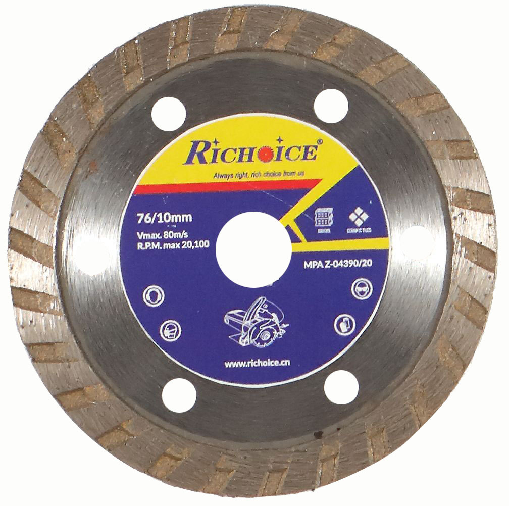 76mm mini diamond saw blade for Li-power machine