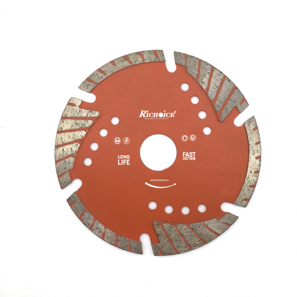 Turbo Multi-Purpose Diamond Blade with Protecting Teeth