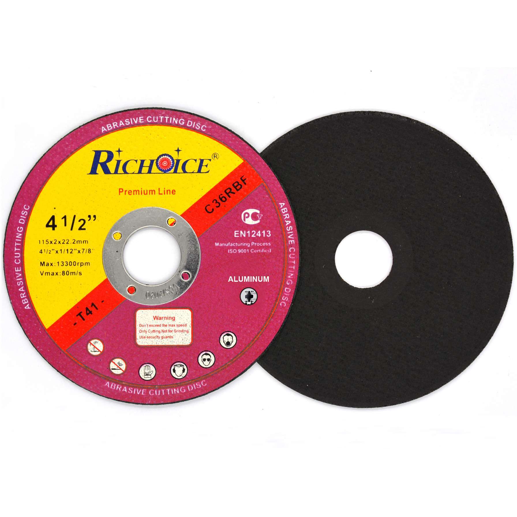 Abrasive Cutting Disc Cutting Aluminum