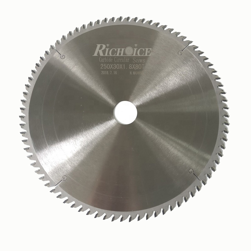 Tungsten Carbide TCT Wood Circular Plywood Cutting Saw Blade Laminate Circular Saw Blade