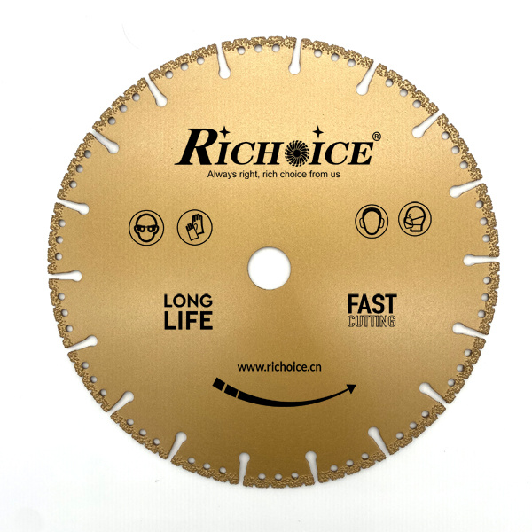 Vacuum Brazed Diamond Saw Blade Cutting Disc For All Purpose