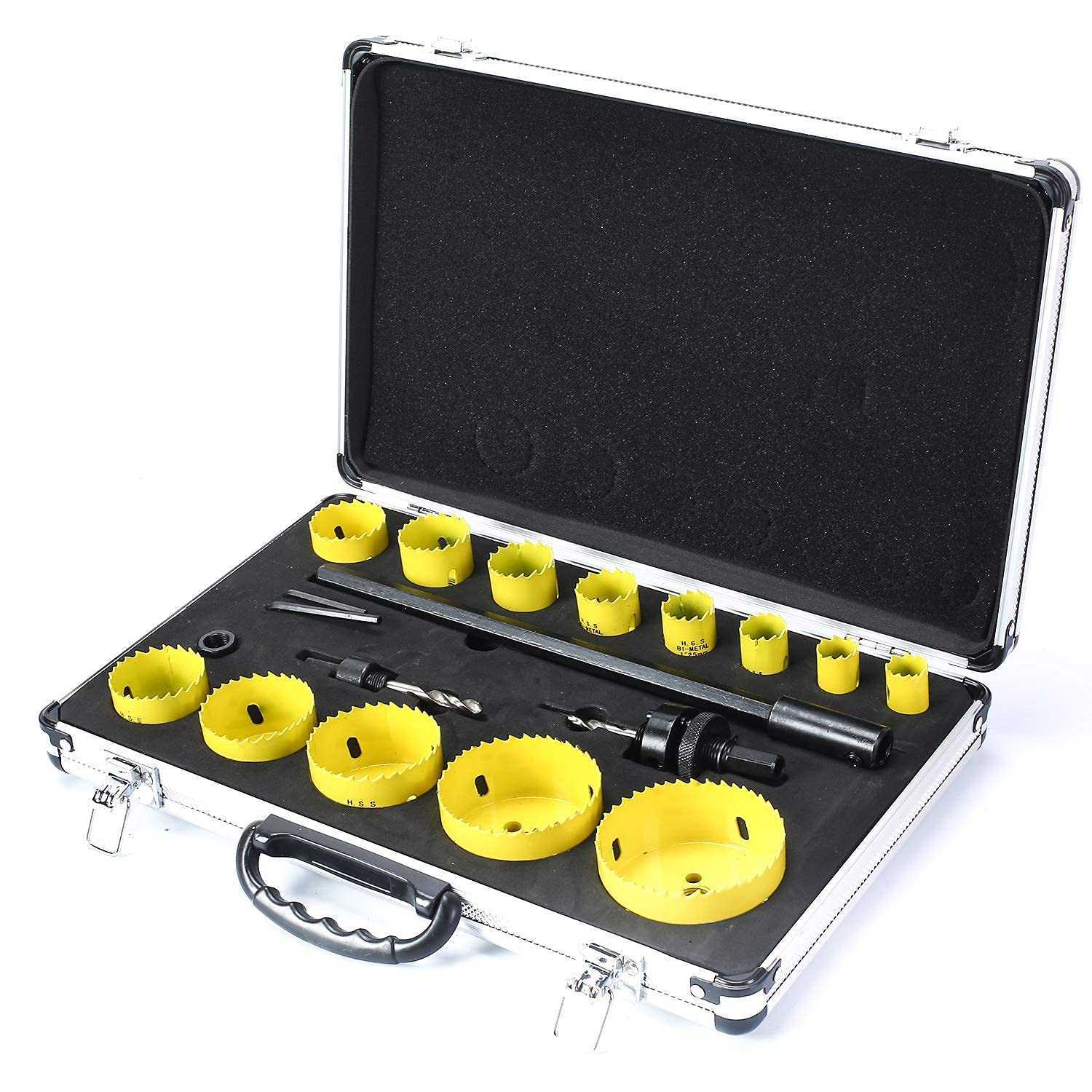 17pc Wood Working Hole Saw Cutter Set  