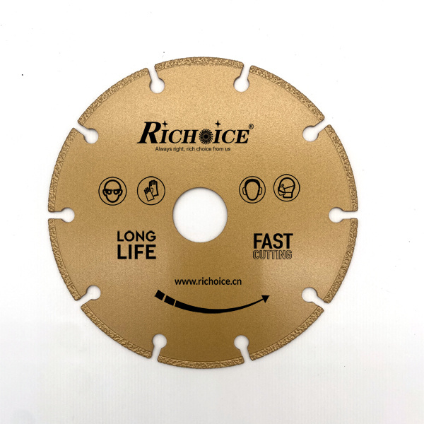 Diamond Circular Saw Blade Vacuum Brazed Diamond Cast Iron Cutting steel