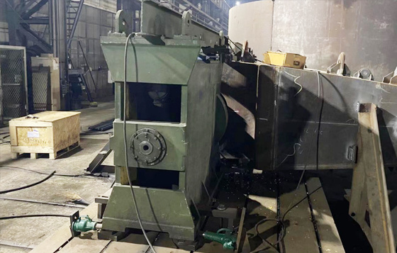 Rudder blade machining