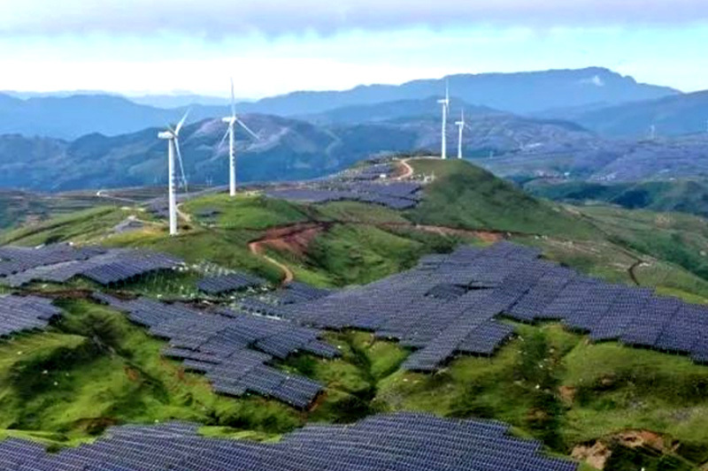 Yunnan Qiaojia County Baigoulin 200MW Mountain Photovoltaic Power Generation Project