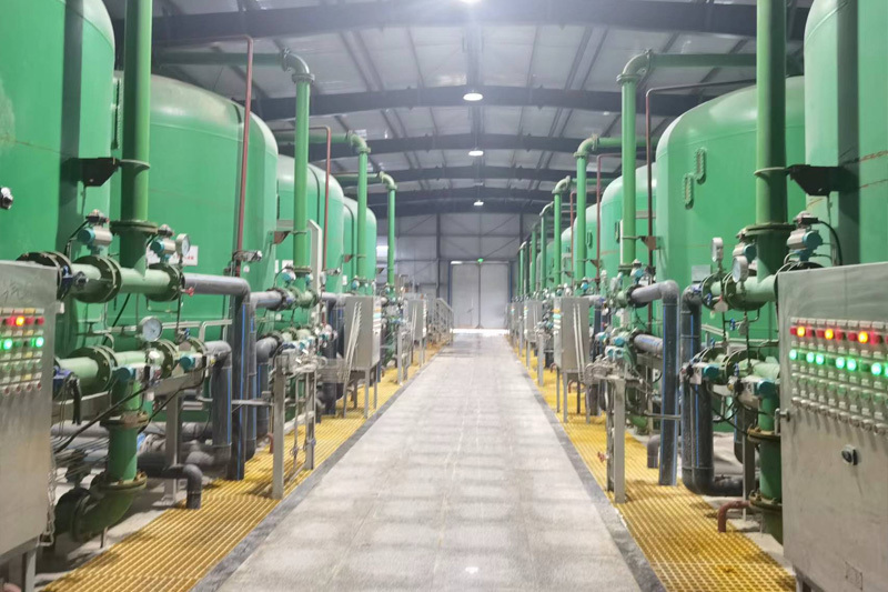 Shandong Binzhou Huji Power Plant (4X350MW unit) circulating water drainage defluoridation project