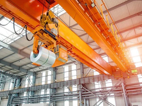 Correct way to load steel coils