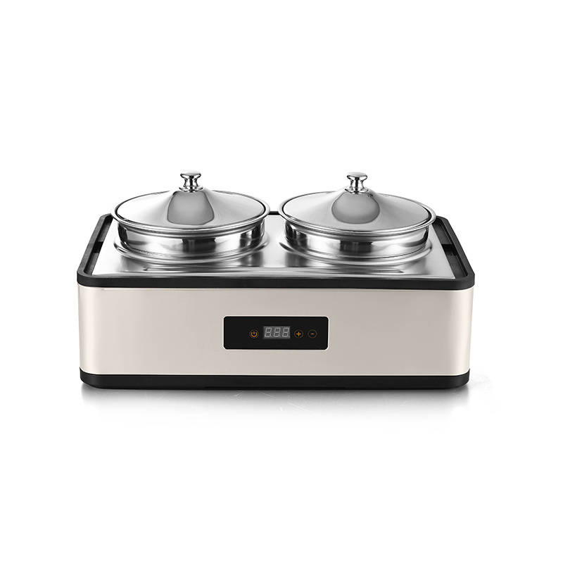 Electric Rectangular Soup Station - White
