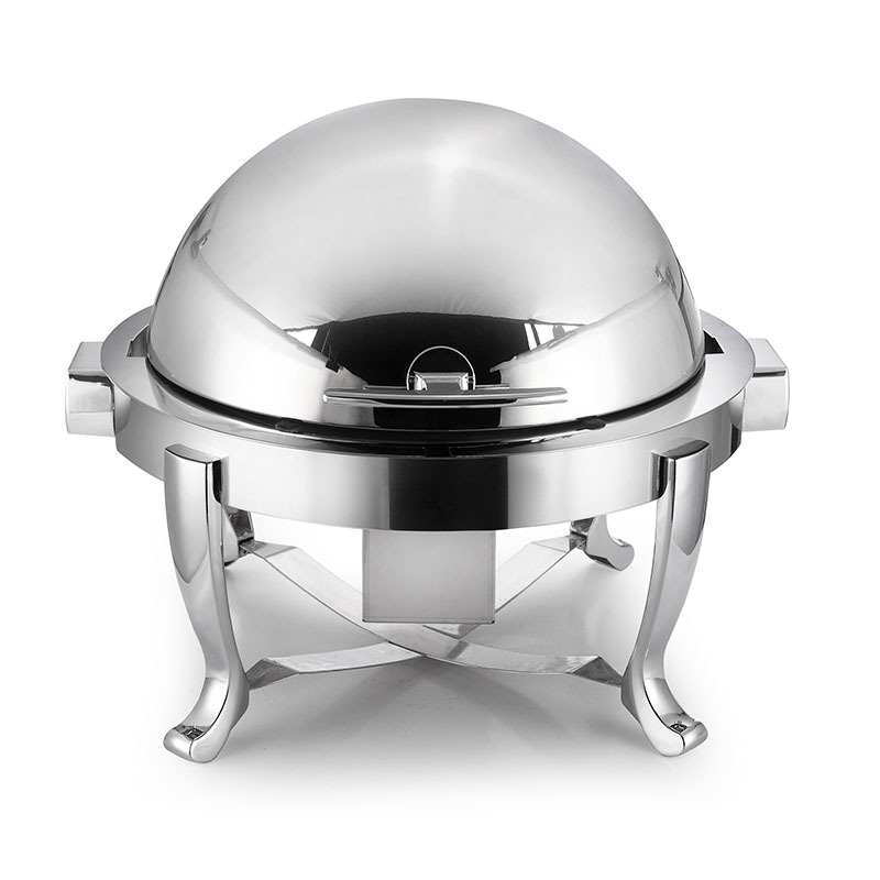 Roll Top Round Chafing Dish / Soup station