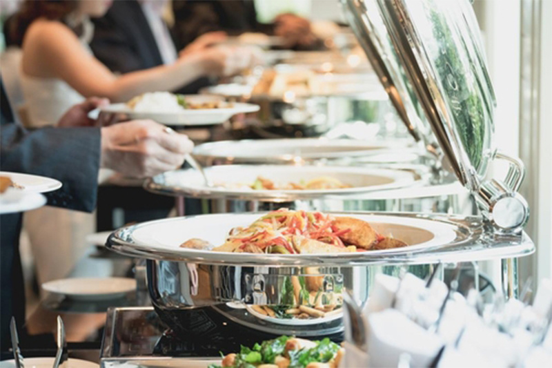 How to clean up chafing dish?