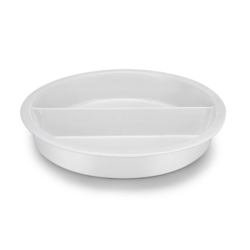 Round Porcelain Pan (Divided)