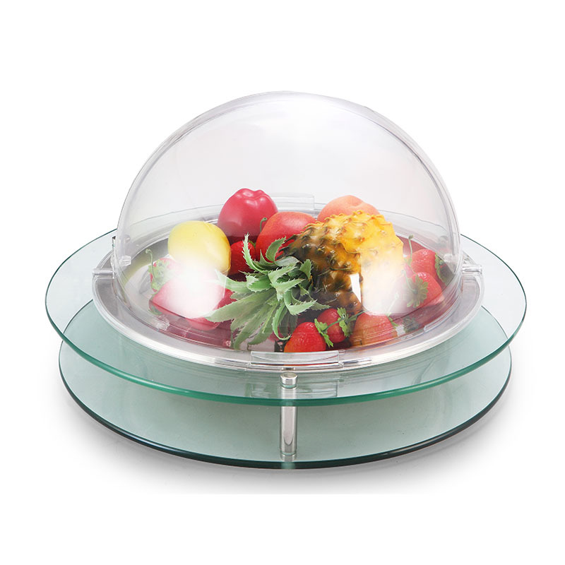 Round Glass Desert/Fruit tray
