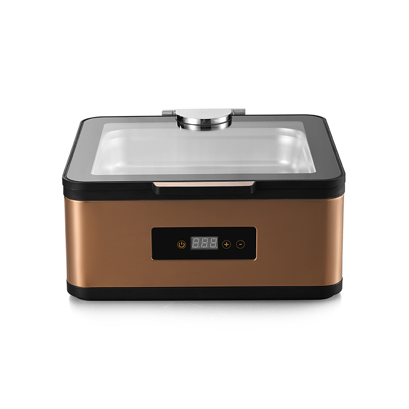 Electric Square Chafing Dish - Rose gold