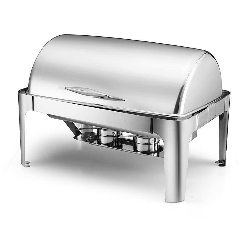 Roll Top Rectangular Chafing Dish