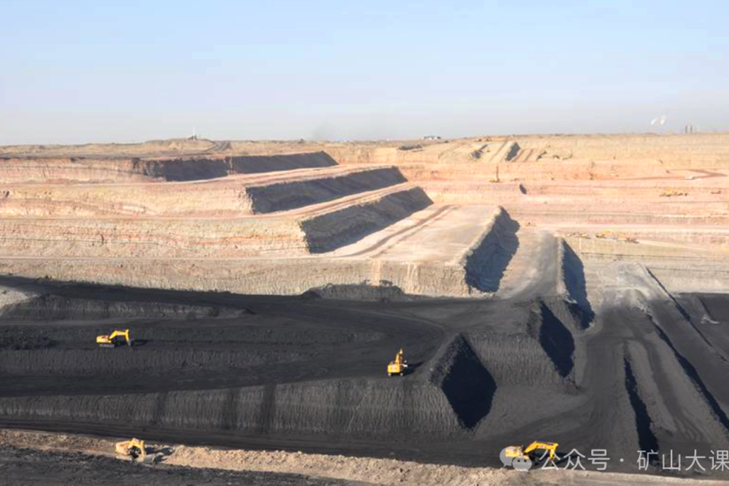 Four main production processes of open-pit mining